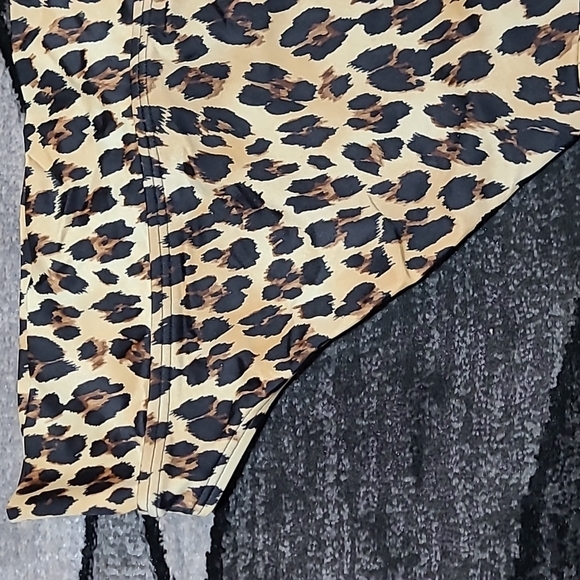 Victoria Secret 2012 Leopard Print High-Waisted Bikini Swim Bottom - Picture 8 of 9